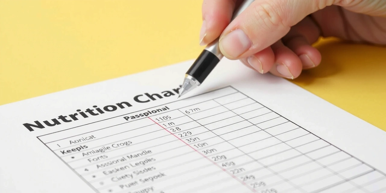 Annotation d'un plan nutritionnel